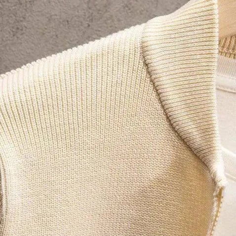 Cardigã Masculino Fechamento em Zíper - Estilo Casual