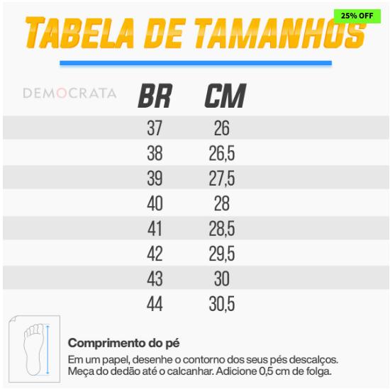 Mocassim Ortopédico Democrata + Chinelo Massageador [LIQUIDAÇÃO]