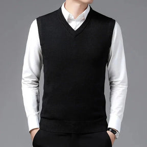 Colete Masculino de Lã - Elegância e Conforto