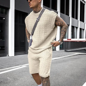 Conjunto Masculino Streetwear - Bermuda e Camiseta